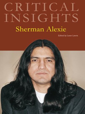 cover image of Critical Insights: Sherman Alexie